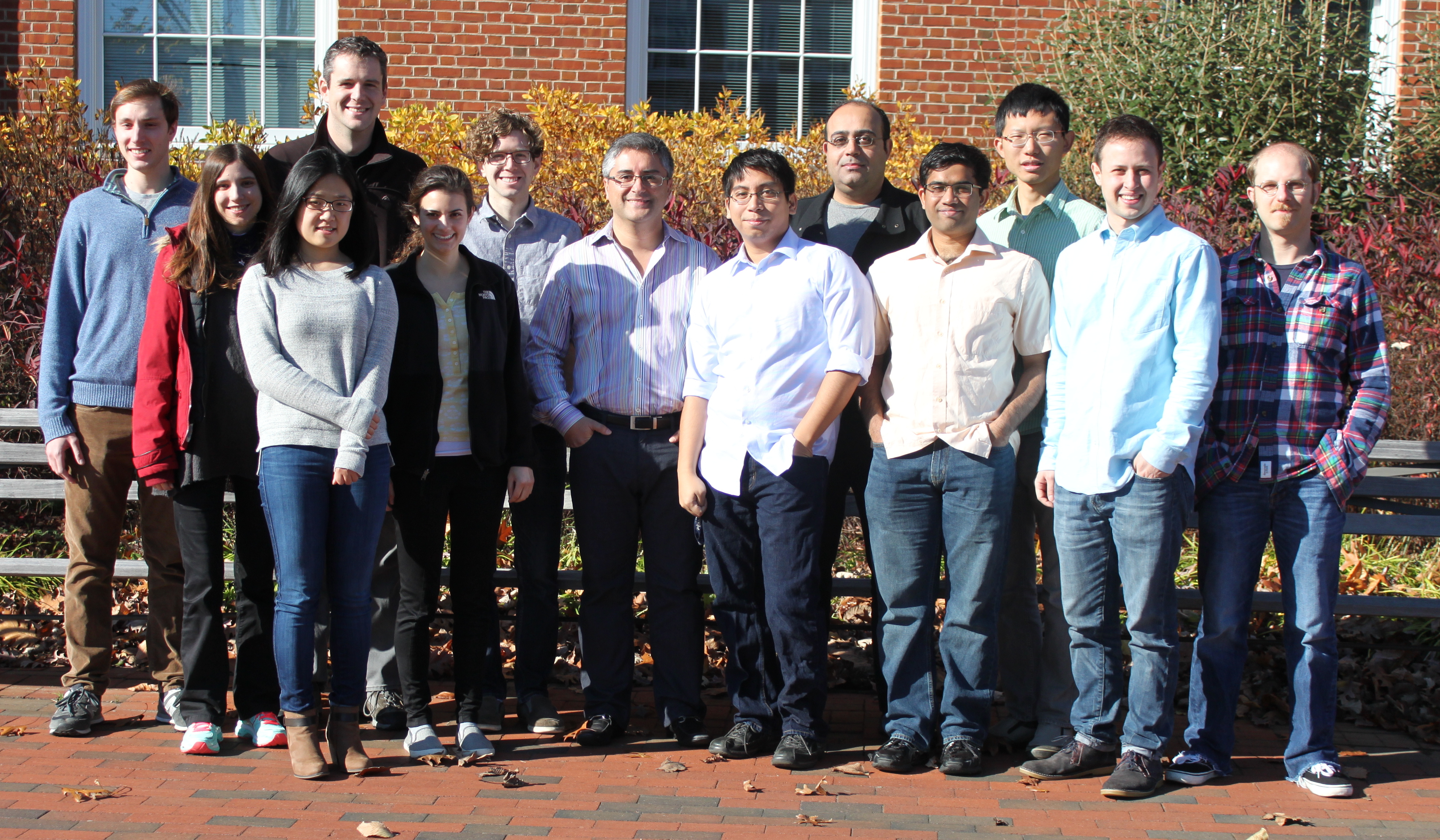 Vidal Lab Group Photo — 2015